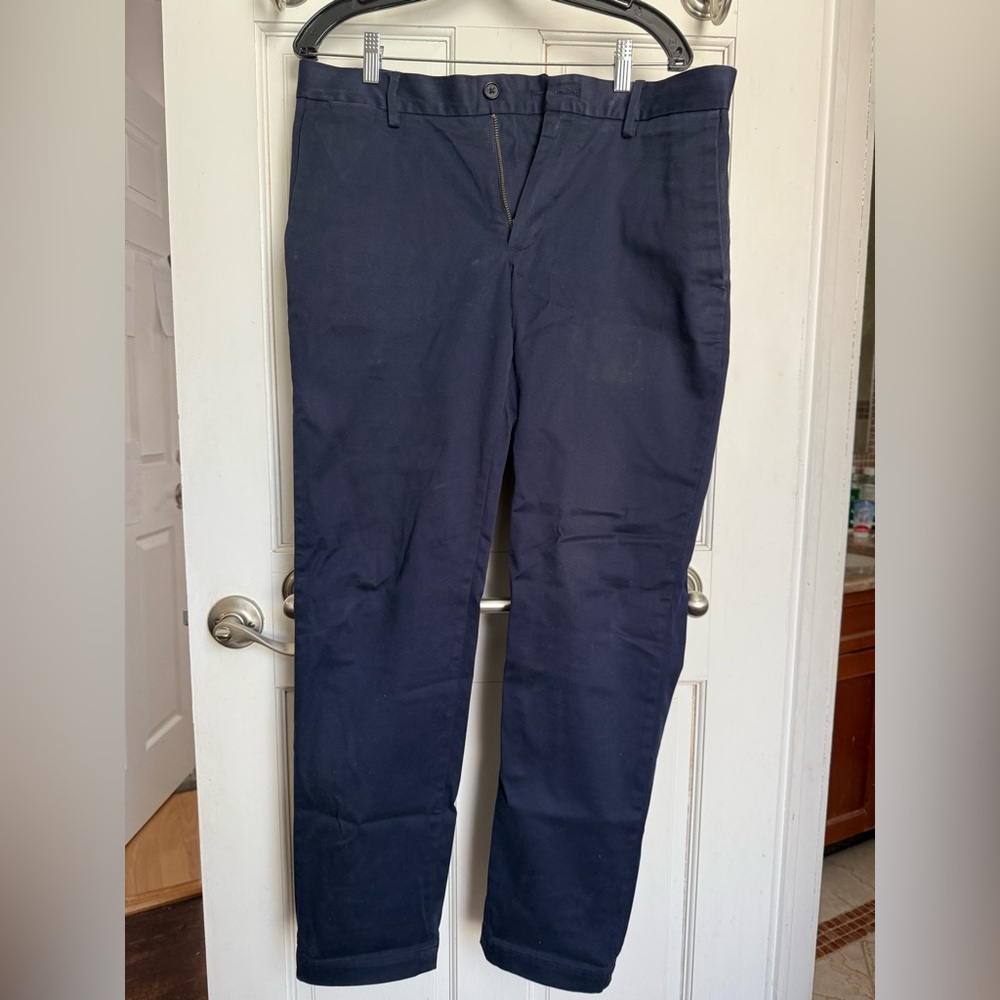 Banana Republic Rapid Movement chino - slim fit 33x32 - navy